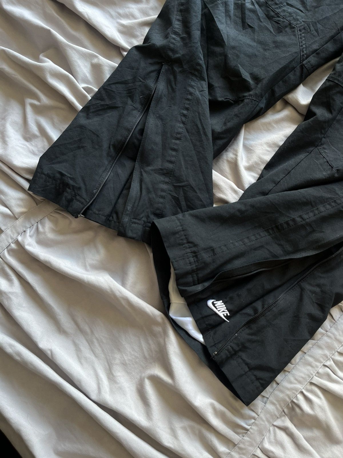 Nike Vintage 90s Nike Track Pants Baggy Wide Rare Y2K Size US 34 / EU 50 - 3 Thumbnail