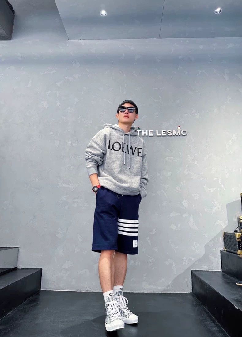 Thom Browne Thom Browne size 1 Dark blue cotton shorts Size US 39 - 7 Thumbnail
