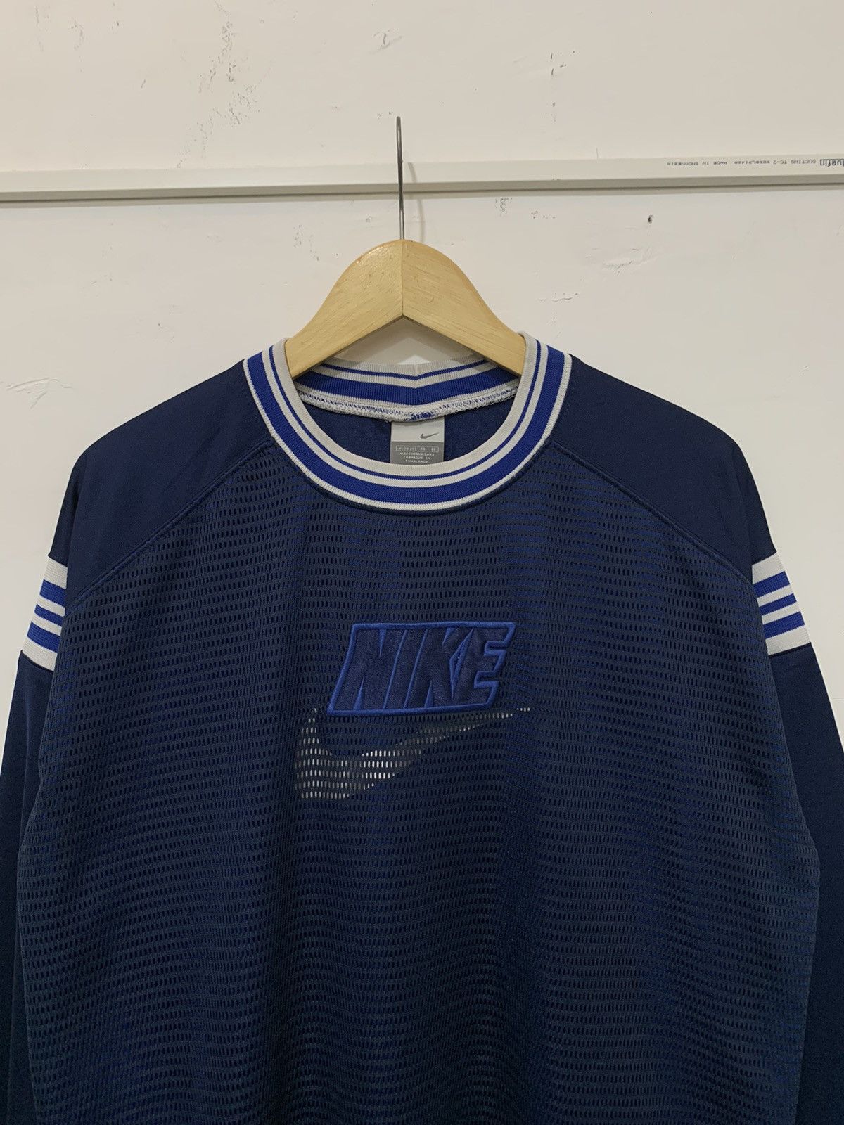 Nike × Vintage Vintage Y2K Nike longsleeve Size US XL / EU 56 / 4 - 2 Thumbnail