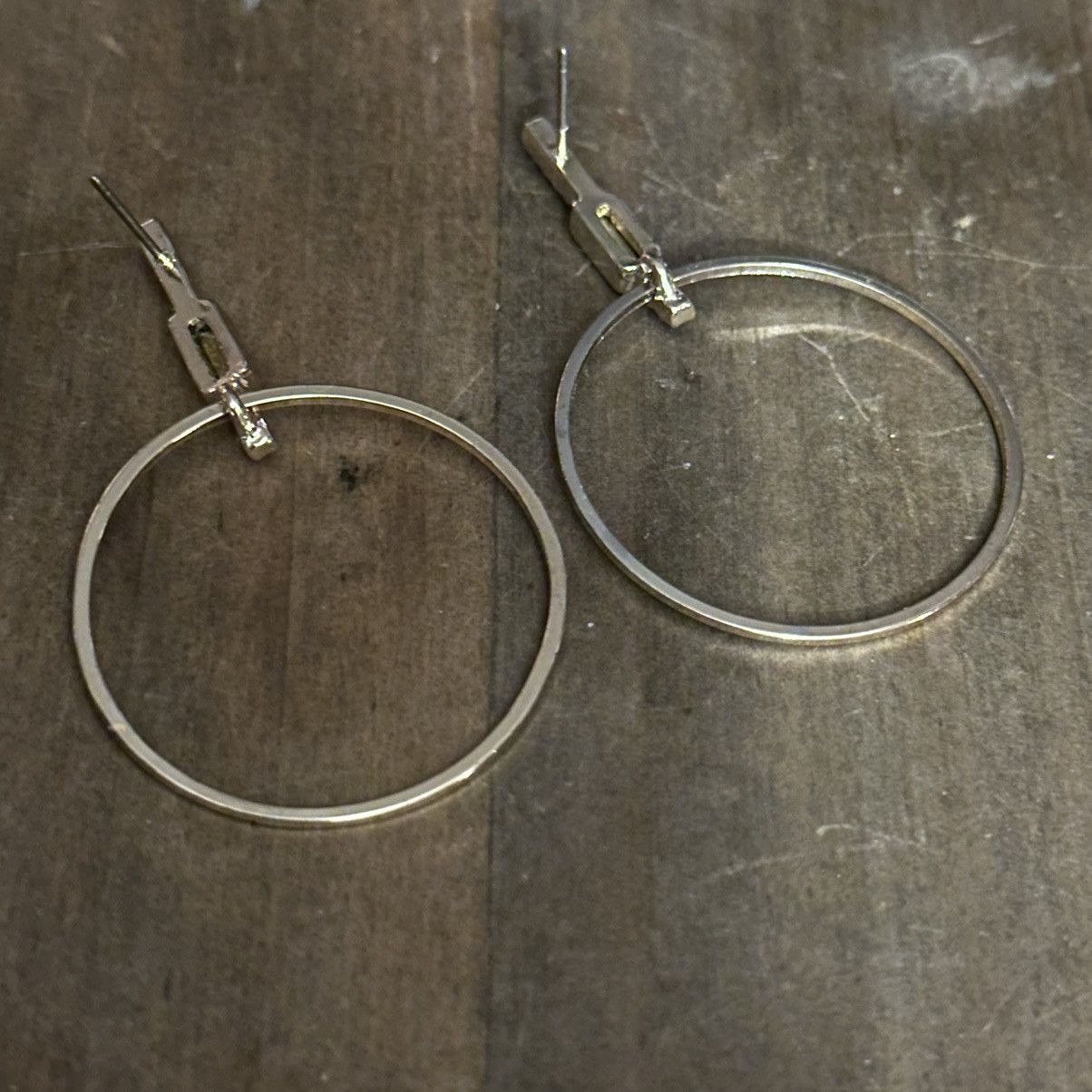 Other Ruby and rhinestones circle hoop dangle earrings Size ONE SIZE - 4 Thumbnail