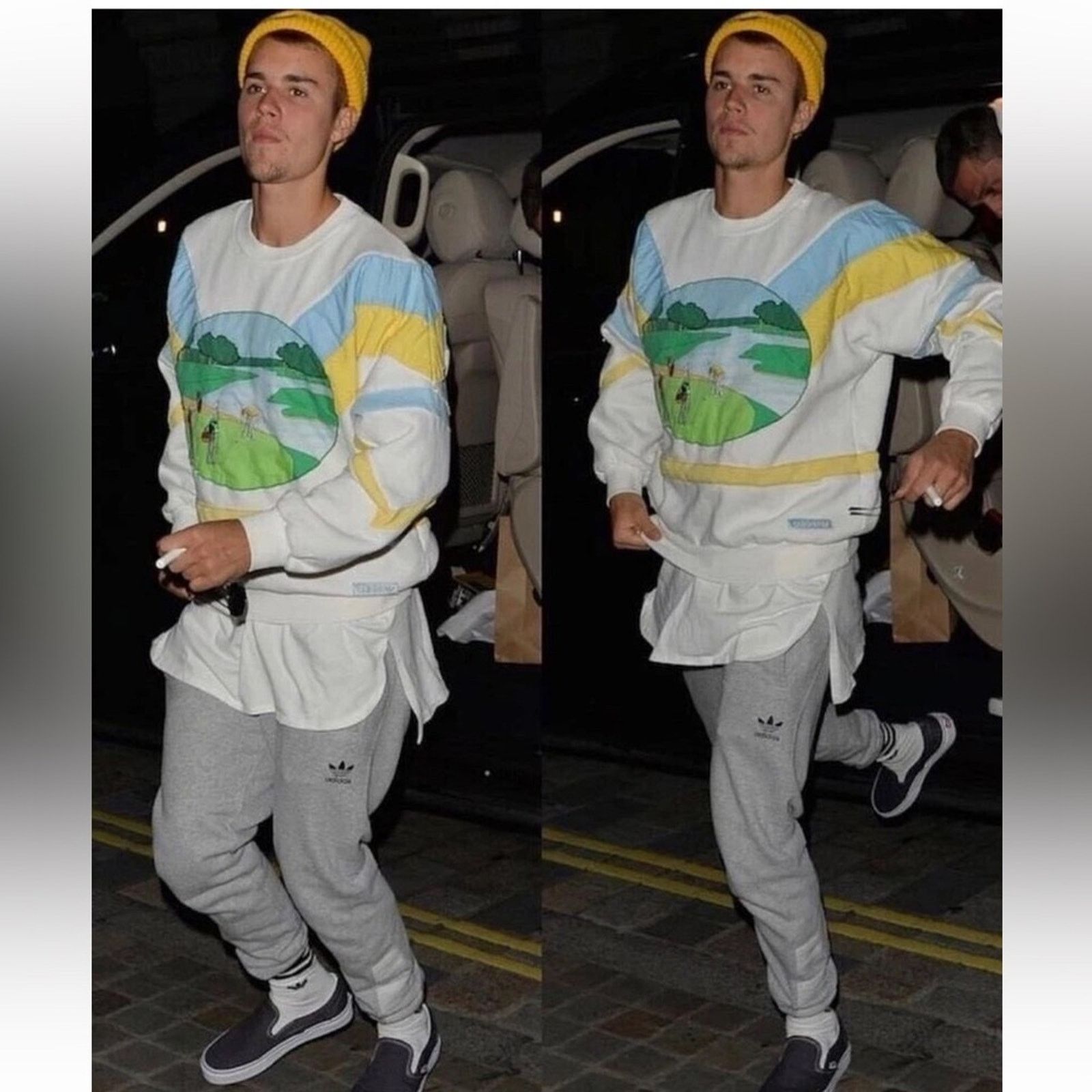 Adidas Adidas The Hills VTG 80's Golf Sweatshirt L Rare OG Beiber Size US L / EU 52-54 / 3 - 14 Thumbnail