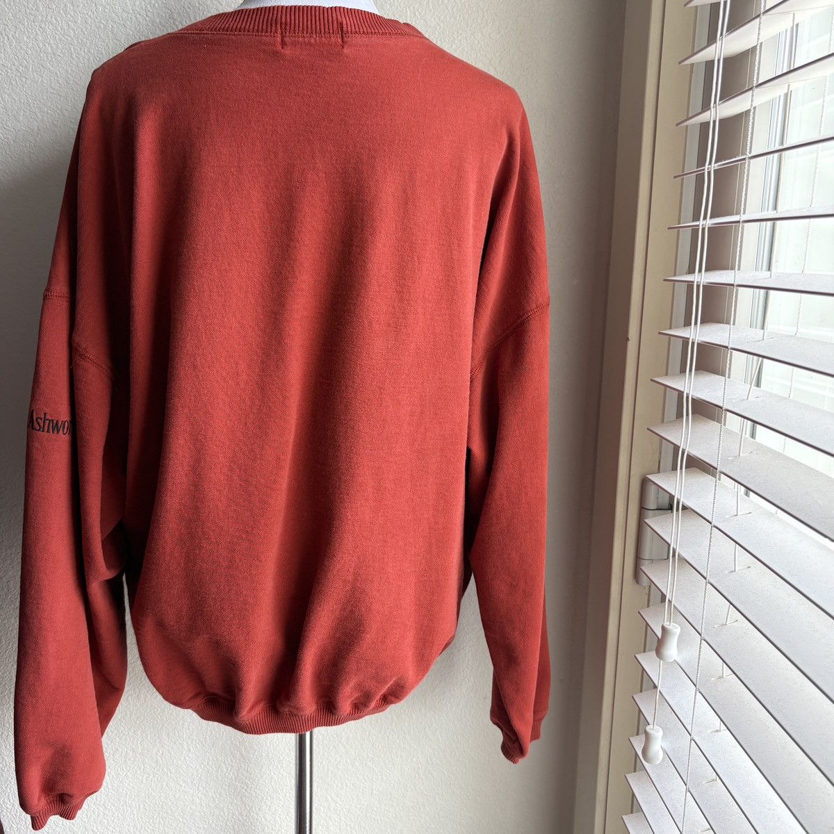 Ashworth Vintage Ashworth Golf Cotton Red Crew Neck Sweatshirt L Size US L / EU 52-54 / 3 - 2 Thumbnail