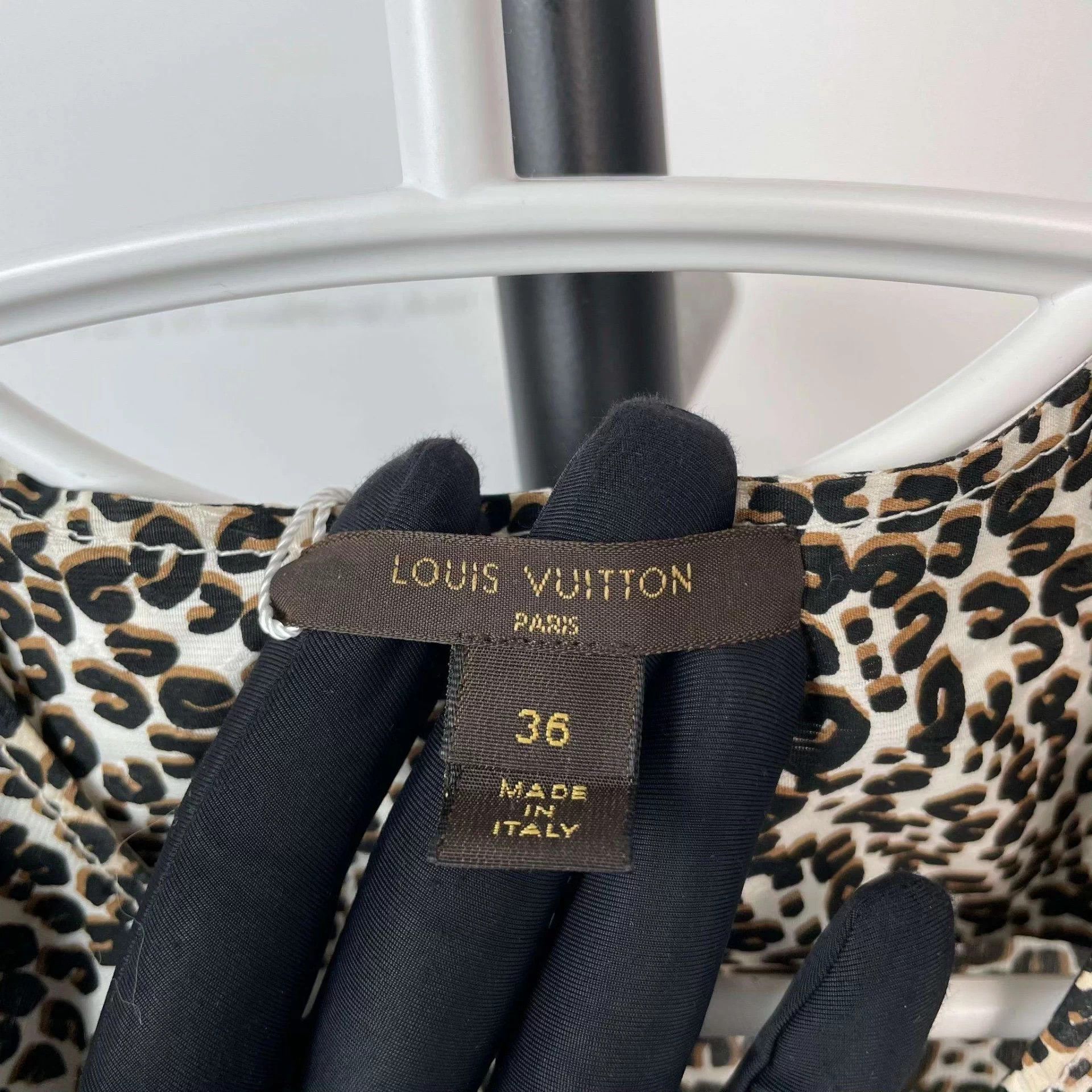 Louis Vuitton LV Silk Sleeveless Top 36 Size XS / US 0-2 / IT 36-38 - 3 Thumbnail