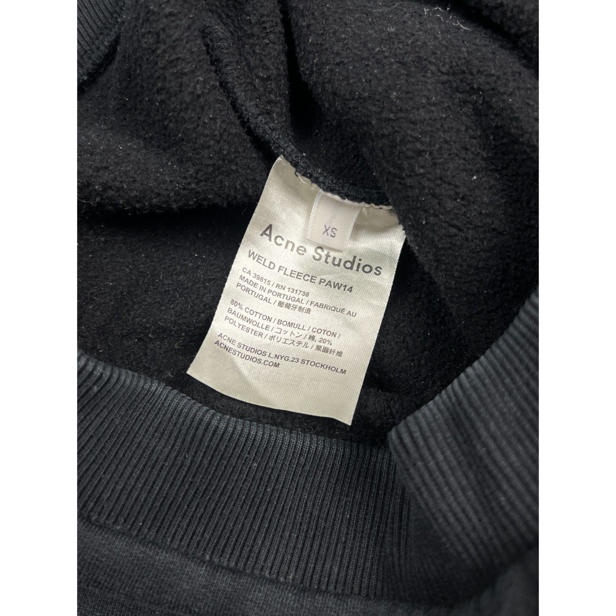 Acne Studios Acne Studios Weld Fleece Sweatpants Joggers (Y0757) Size US 26 / EU 42 - 5 Thumbnail