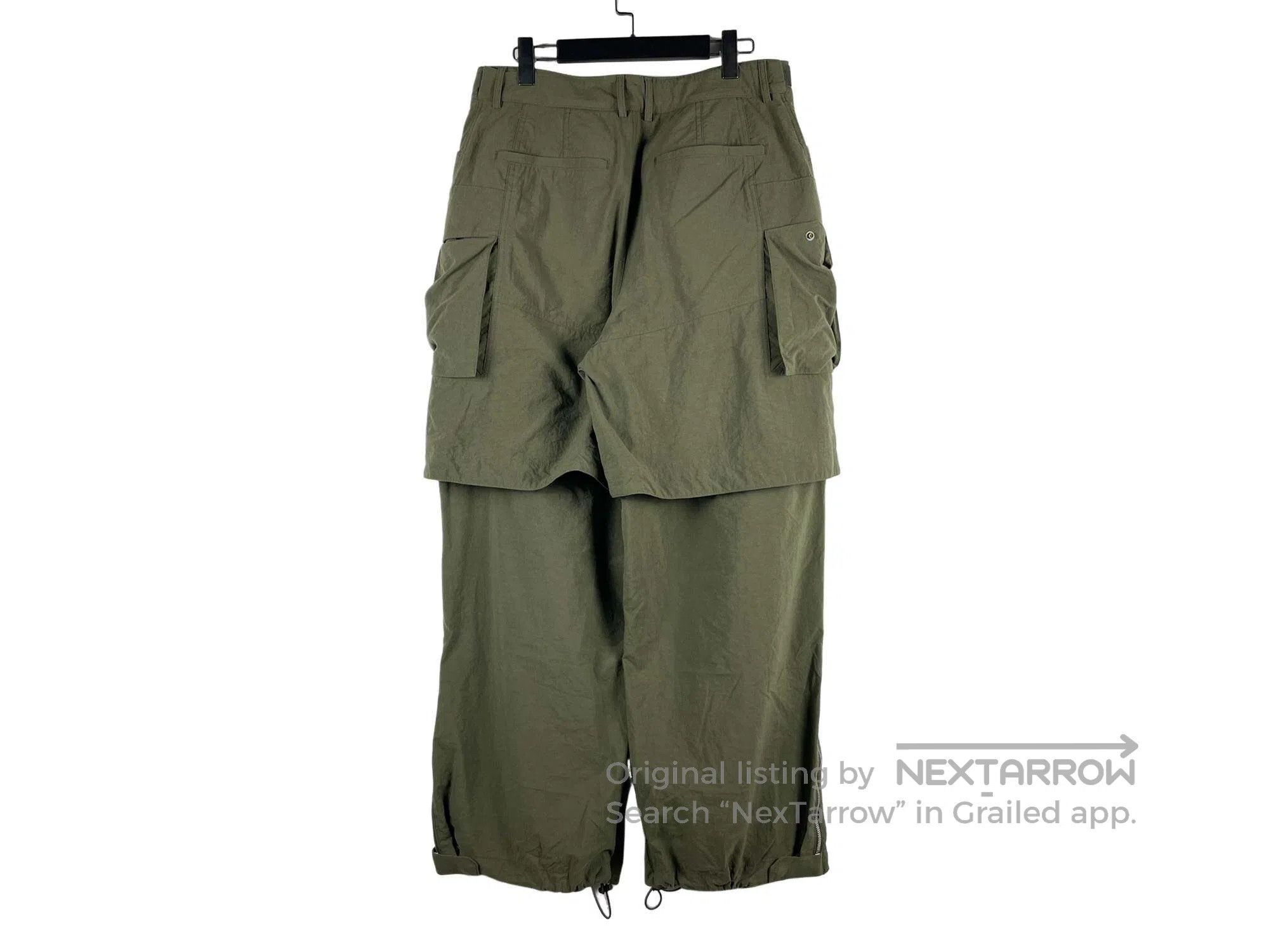 Juun.J Juun.J Detachable Two-in-One Wide Leg Work Pants Size US 28 / EU 44 - 2 Thumbnail
