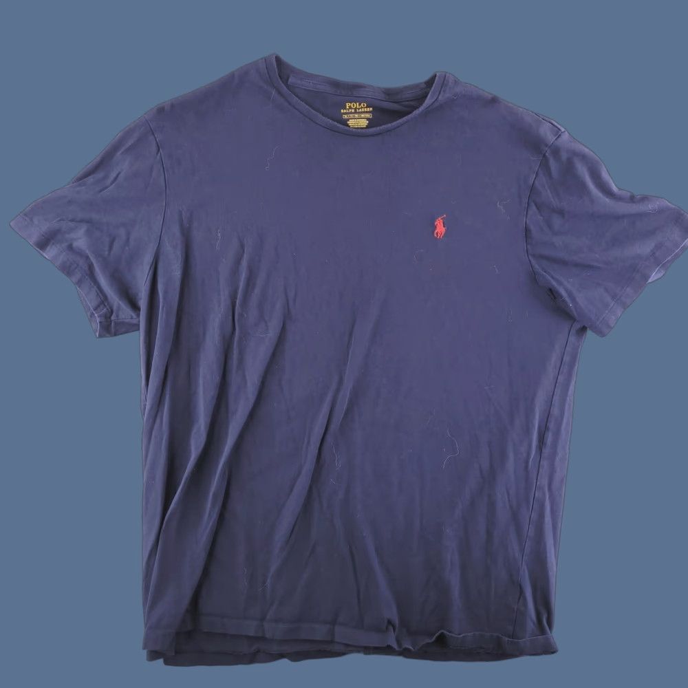 Polo Ralph Lauren Polo Ralph Lauren Shirt Mens XL Navy Blue Short Sleeve Size US XL / EU 56 / 4 - 1 Thumbnail