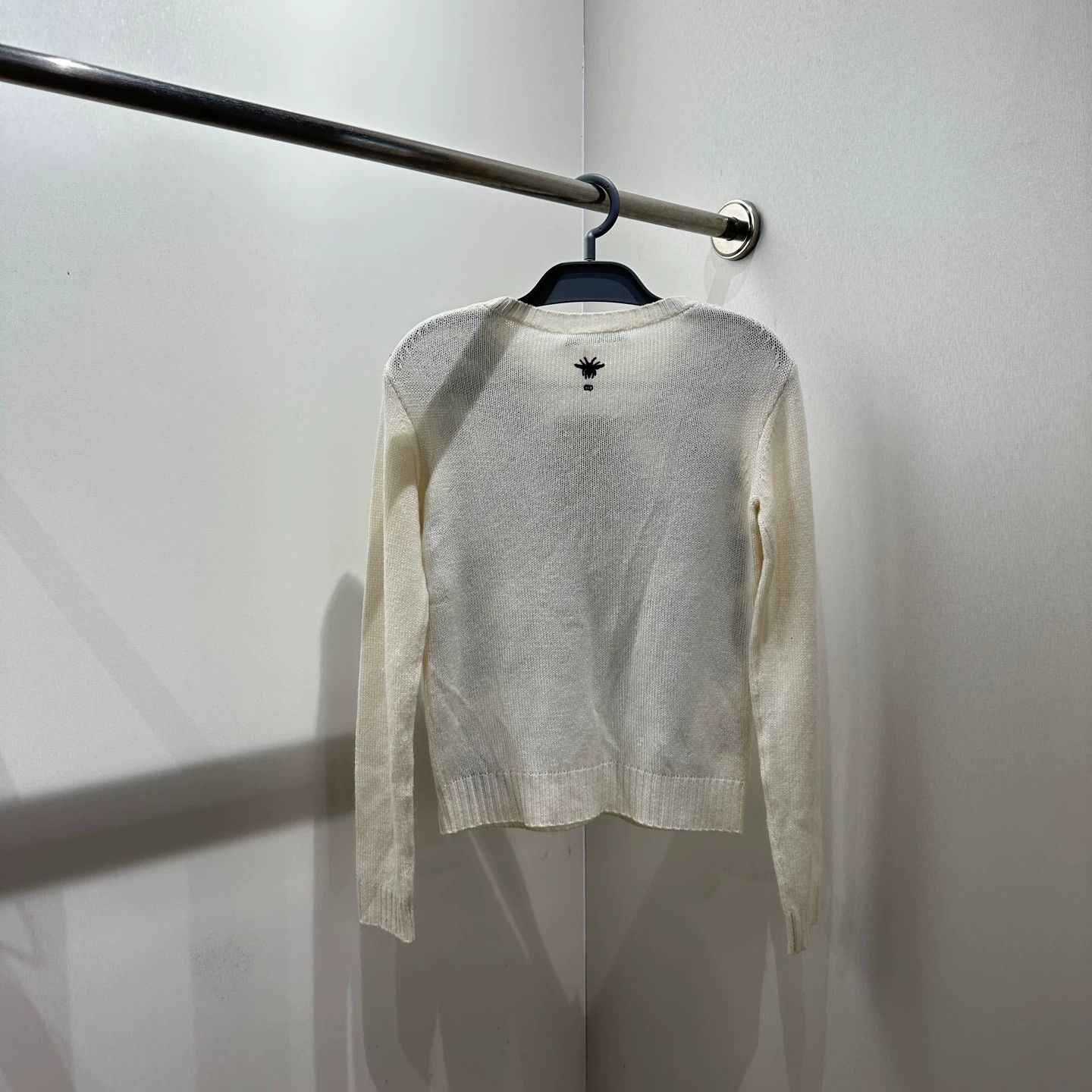 Christian Dior Monsieur CD mar561 Star-embroidered Cashmere Sweater 34 Size XS / US 0-2 / IT 36-38 - 2 Thumbnail