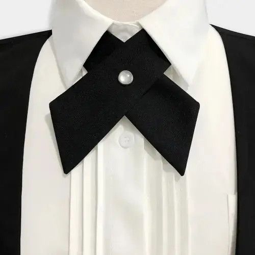 Vintage Detachable Crisscross bow tie Size ONE SIZE - 1 Thumbnail