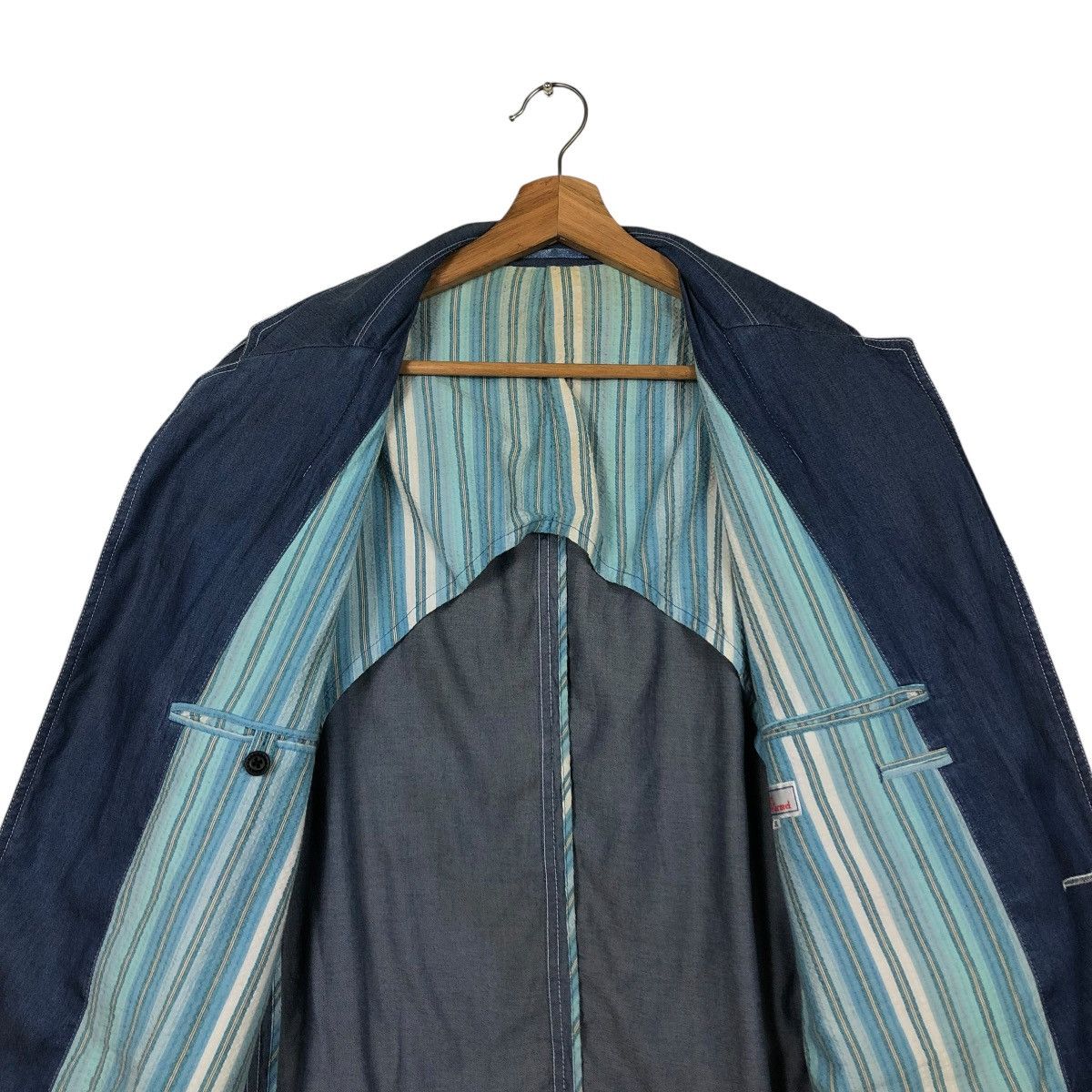 Japanese Brand 🔥VINTAGE DENIM CHORE WORKER JACKET MONTEREY& CARMEL KAPITAL Size US L / EU 52-54 / 3 - 16 Thumbnail