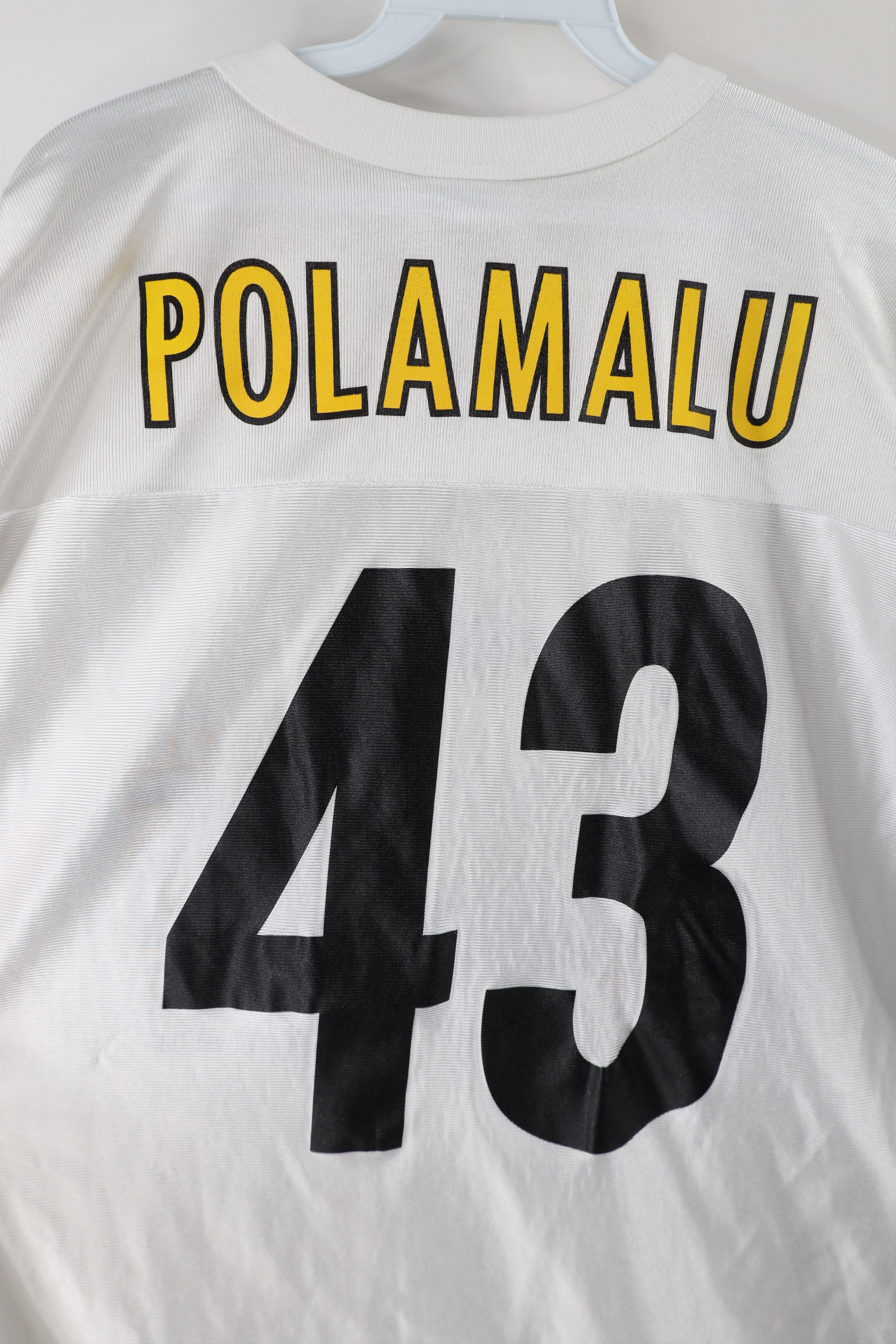Vintage Vintage Troy Polamalu Pittsburgh Steelers Football Jersey Size US XXL / EU 58 / 5 - 14 Thumbnail