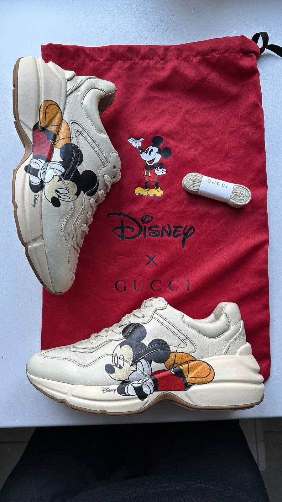 Gucci Gucci Rhyton X Disney Shoes Sneakers Size 37 Mickey Mouse | Grailed