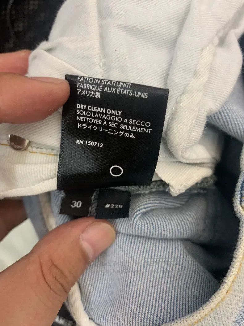 Amiri Amiri Light blue denim pants Size US 30 / EU 46 - 7 Thumbnail