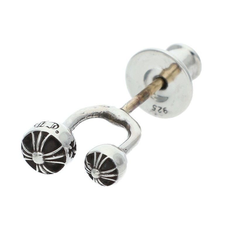 Chrome Hearts Chrome Hearts Double Cross Ball Mini Earring Size ONE SIZE - 1 Thumbnail