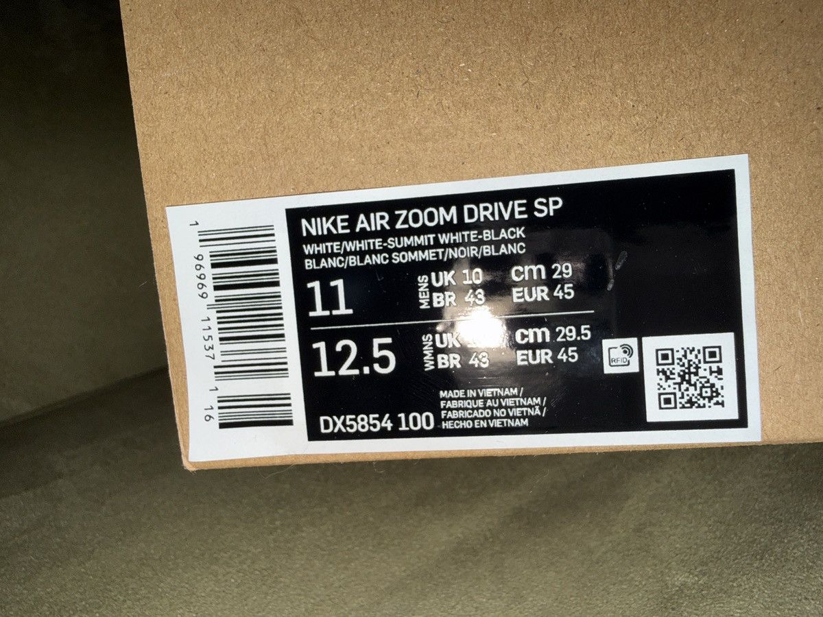 Drake × Nike Nike Air Zoom Drive SP NOCTA Drake, Summit White, New in Box Size US 11 / EU 44 - 3 Thumbnail