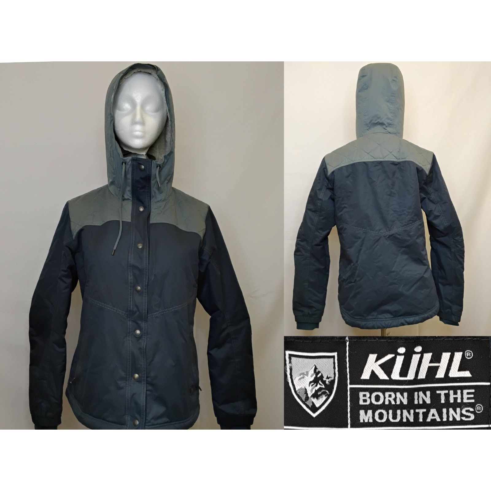 Kuhl Kuhl Projekt Luna Parka Jacket Women's M Blue Fleece Lined Size M / US 6-8 / IT 42-44 - 1 Thumbnail