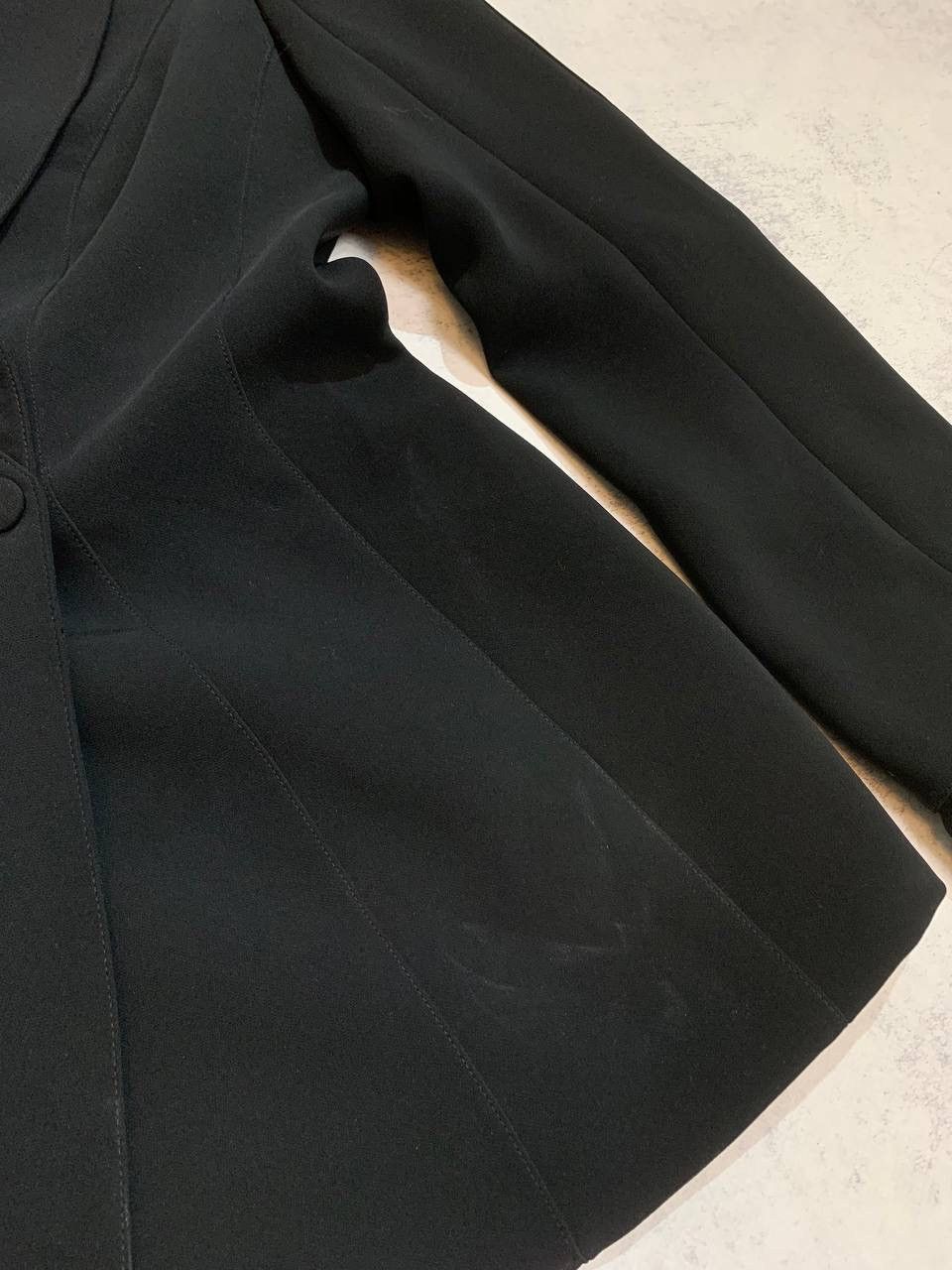 Thierry Mugler 2000 Thierry Mugler CLASSIC black design blazer 42 Size M / US 6-8 / IT 42-44 - 3 Thumbnail