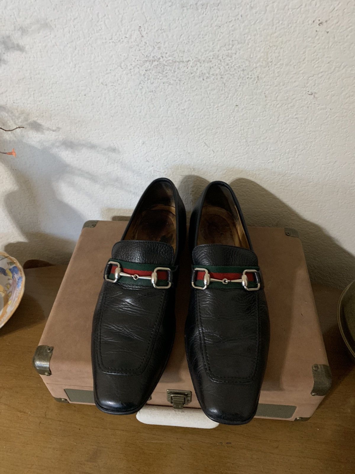 Gucci MOCA Pel S. Gomma Dollar loafers Size US 10 / EU 43 - 2 Thumbnail