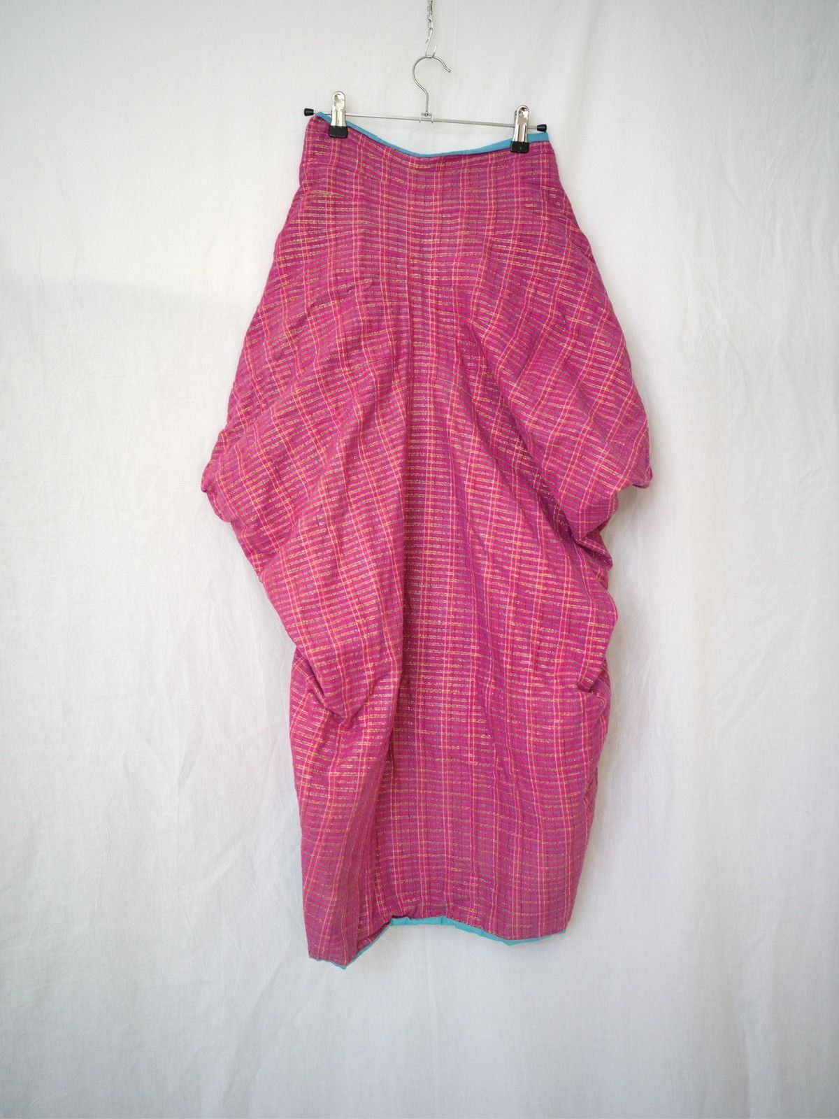 Junya Watanabe Junya Watanabe | SS1997 Magenta Glossy Skirt Size 26" / US 2 / IT 38 - 3 Thumbnail
