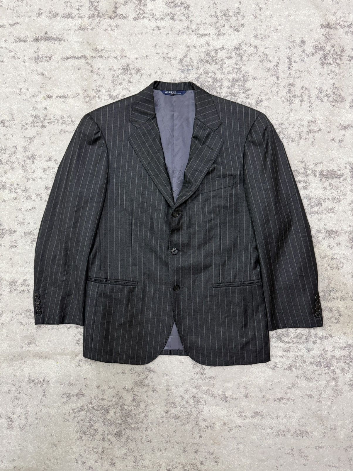 Polo Ralph Lauren Polo By Ralph Lairen Pinstripe Men's Blazer Size 42S - 3 Thumbnail