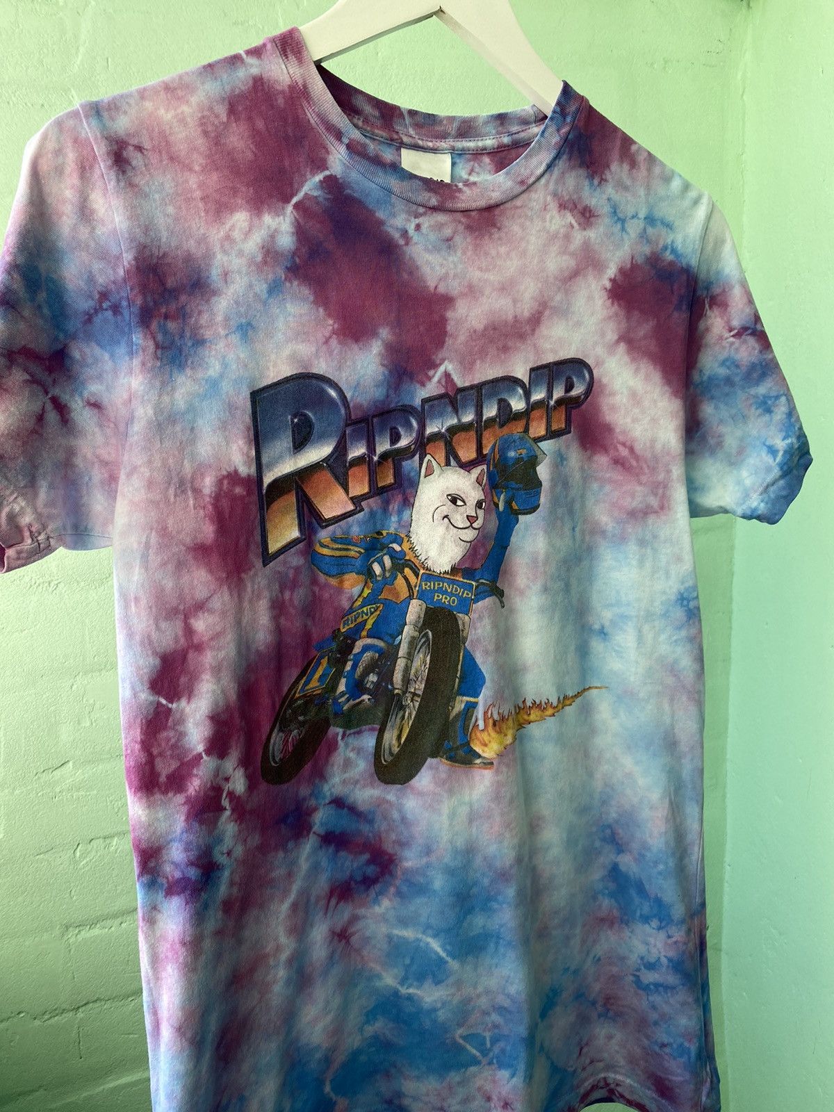 Japanese Brand RIPNDIP Speed Racing Tee Spiral Dye Size US M / EU 48-50 / 2 - 4 Thumbnail