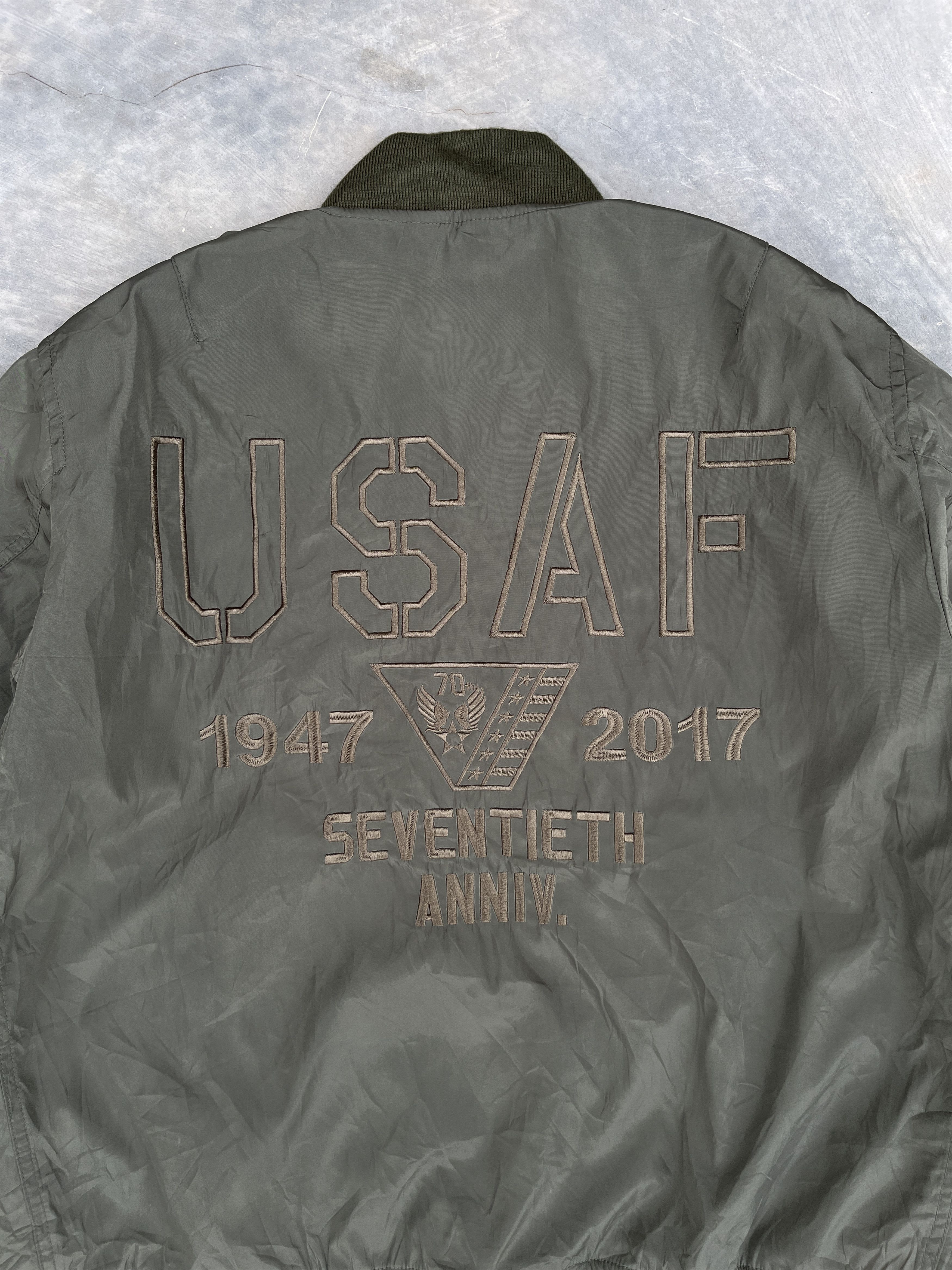 Avirex Rare Avirex USAF 70th Anniversary bomber jacket Size US XL / EU 56 / 4 - 4 Thumbnail