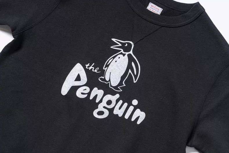 The Real McCoy's The Real McCoy Fleece-Lined Penguin Man Vintage Hoodie Size US M / EU 48-50 / 2 - 4 Thumbnail