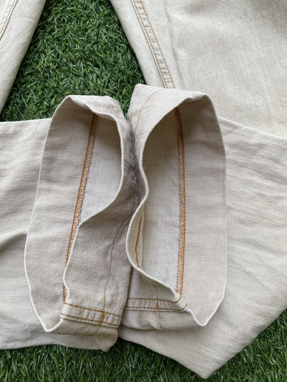 Dolce & Gabbana Vintage Dolce&Gabbana Cream Jeans Size US 36 / EU 52 - 12 Thumbnail