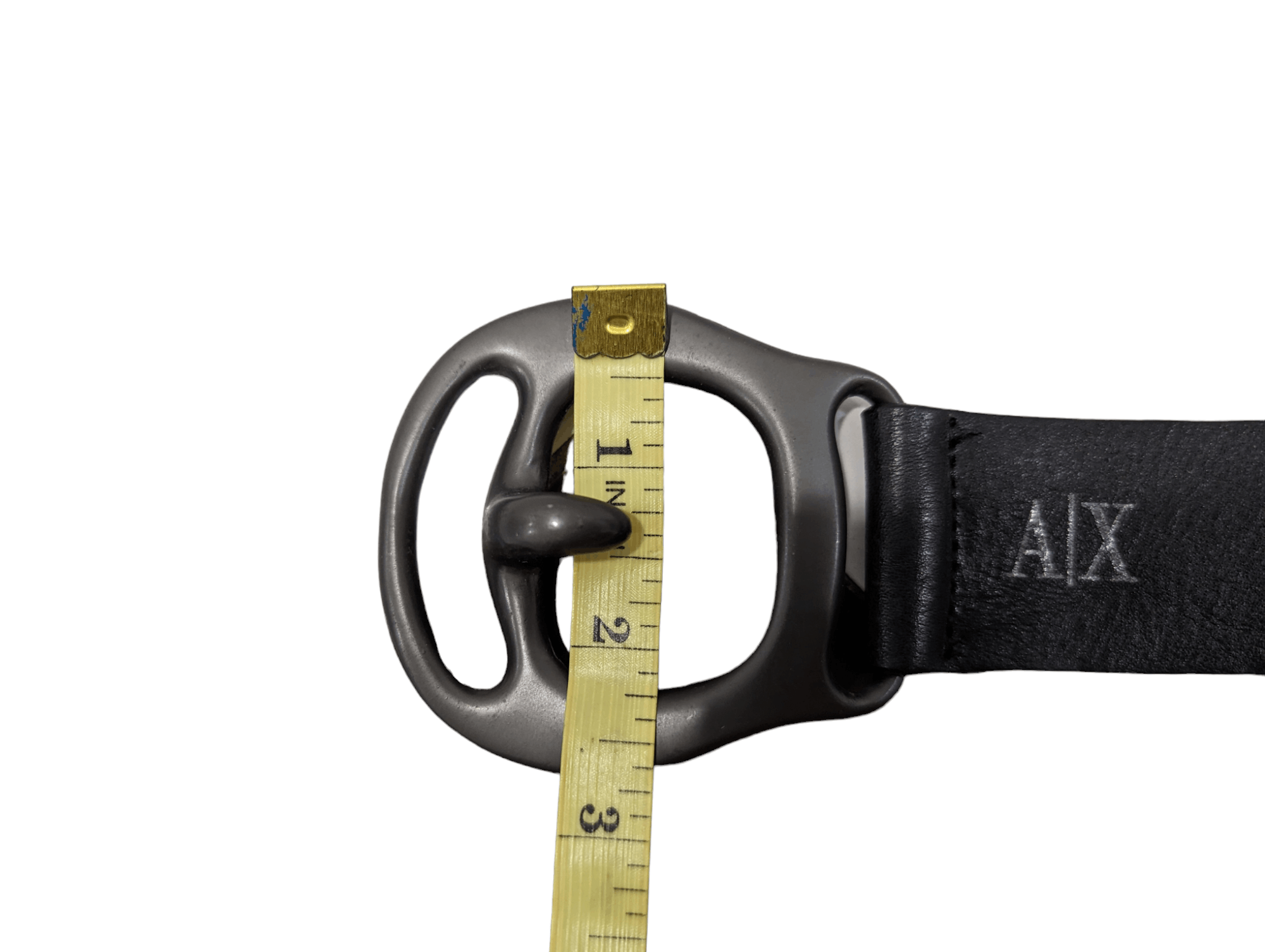 Armani Exchange ARMANI EXCHANGE LEATHER BELT Size ONE SIZE - 14 Thumbnail