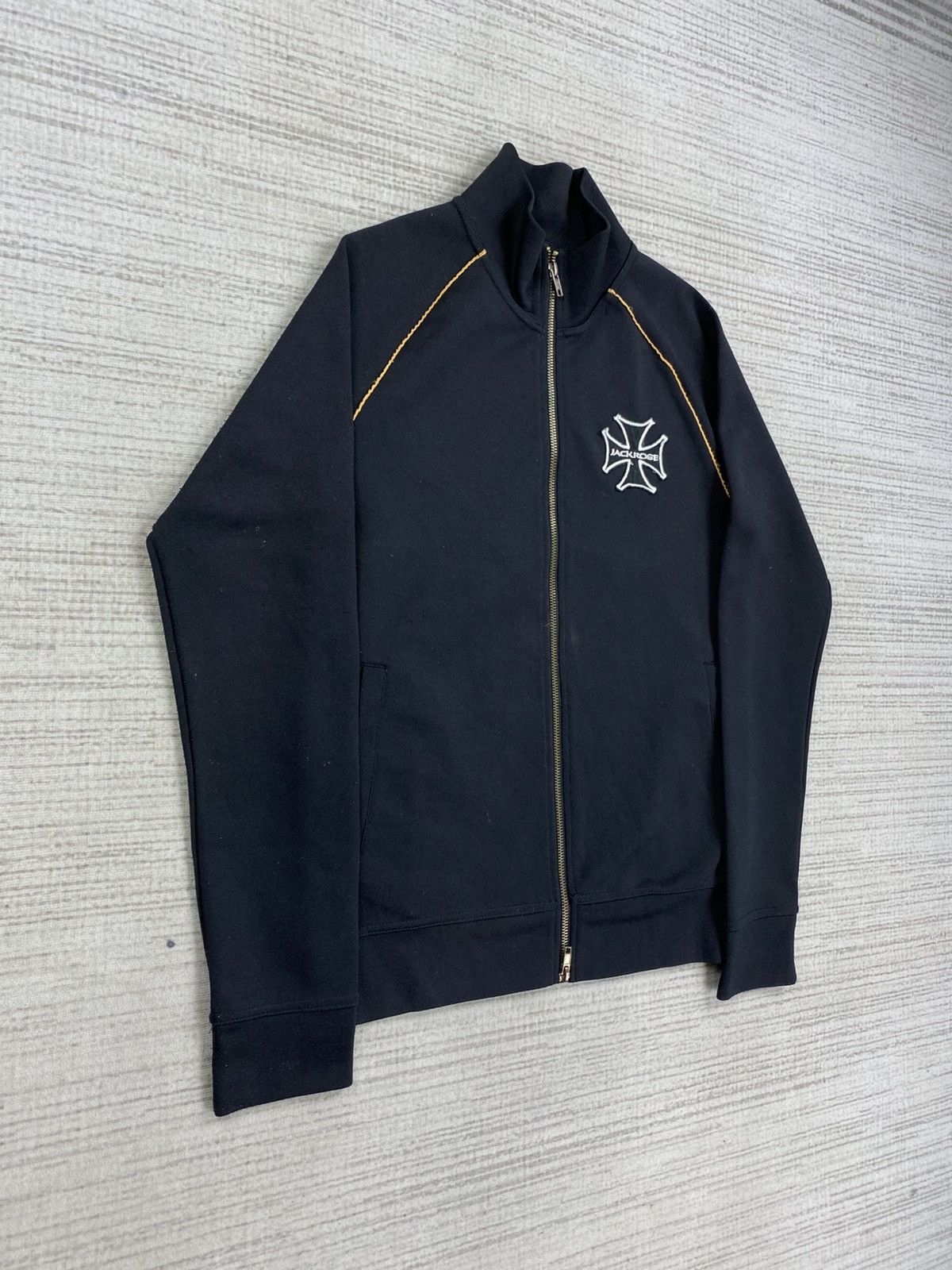 If Six Was Nine × JACKROSE × Japanese Brand Vintage JACKROSE Back Hit Printed Zipper Jacket Size US S / EU 44-46 / 1 - 3 Thumbnail
