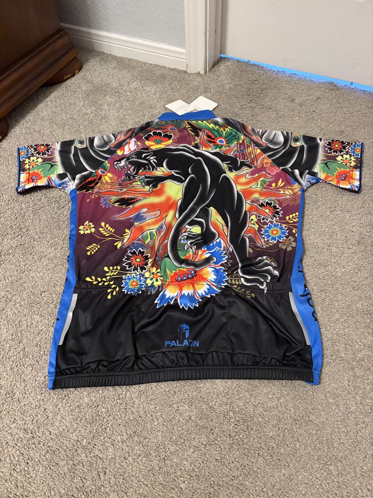 Other Paladin Cycling Jersey Womens 3XL Panther Floral Graphic Size 3XL / US 20-22 - 7 Thumbnail