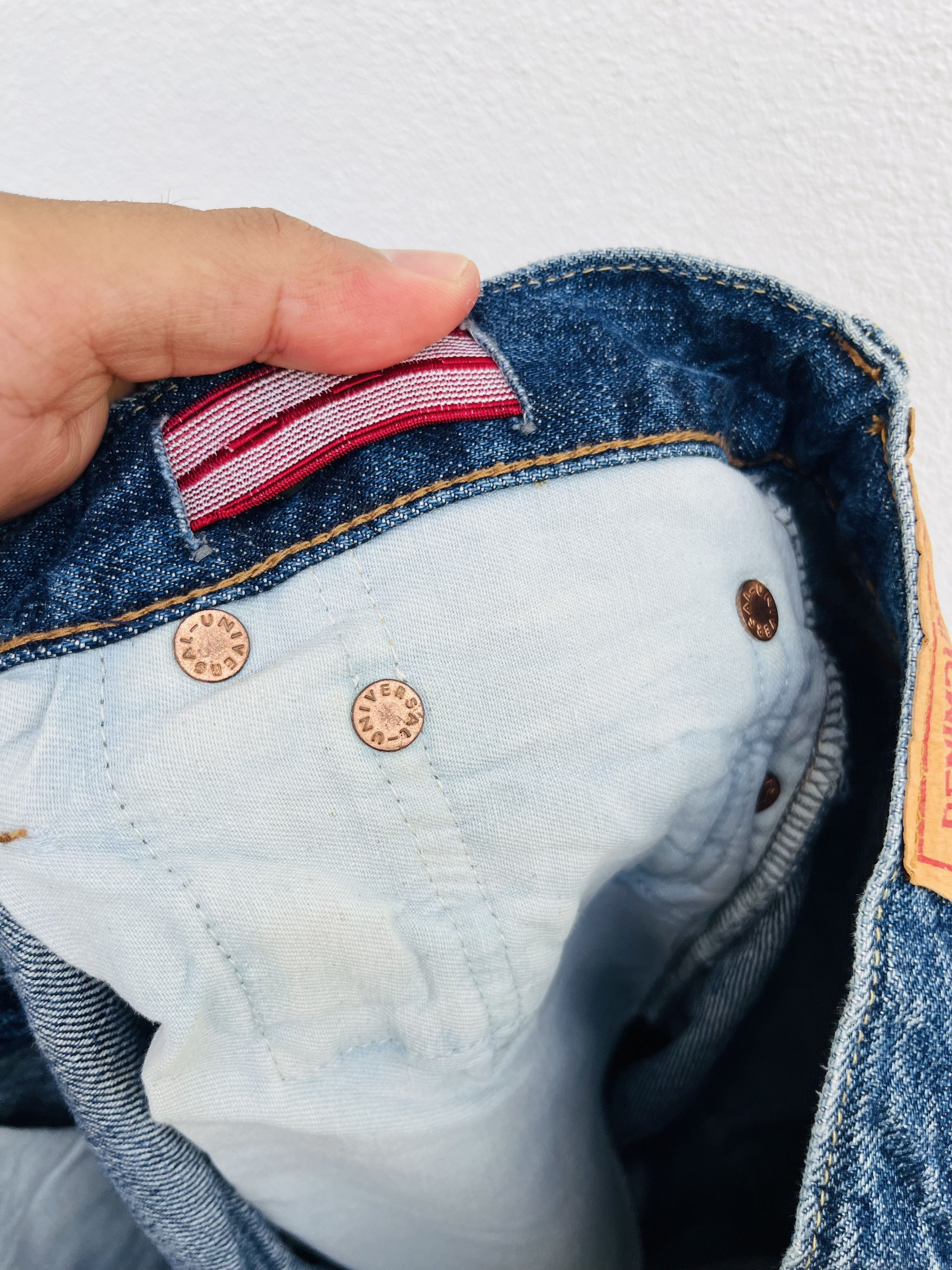 Japanese Brand × Vintage Vintage Denim & Dungaree Japanese Designer Style Size US 30 / EU 46 - 18 Thumbnail