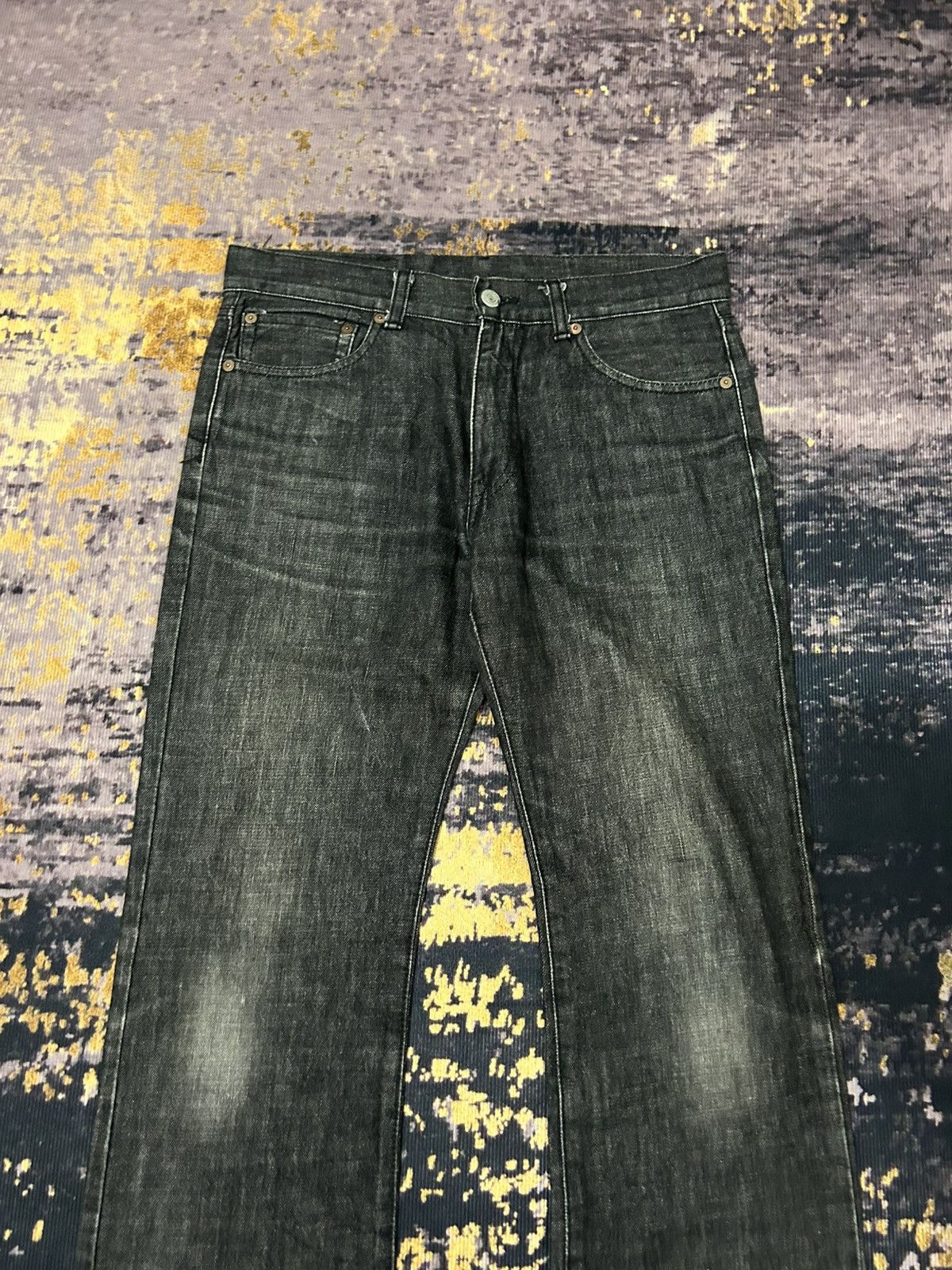 Hysteric Glamour Handcraft Tokyo Snake Pocket Back Bootcut Jeans Size US 32 / EU 48 - 7 Thumbnail