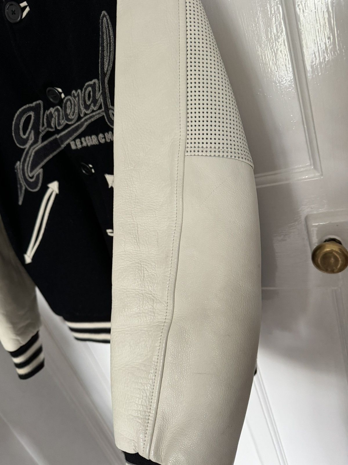 General Research AW2001 General Research Wool and Leather Varsity Jacket Size US M / EU 48-50 / 2 - 5 Thumbnail