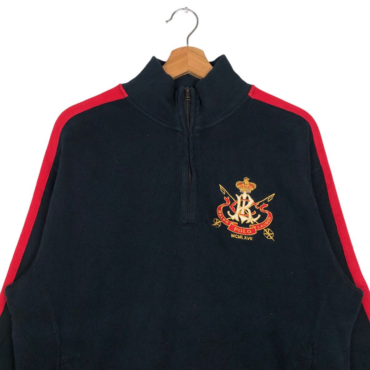 Polo Ralph Lauren 🔥Vintage Biker Jacket Polo Ralph Lauren MCMLXVII Size US M / EU 48-50 / 2 - 3 Thumbnail