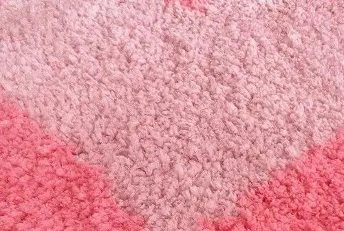 Other Black Pink Heart Shape Anti Slip Rugs Size ONE SIZE - 2 Thumbnail