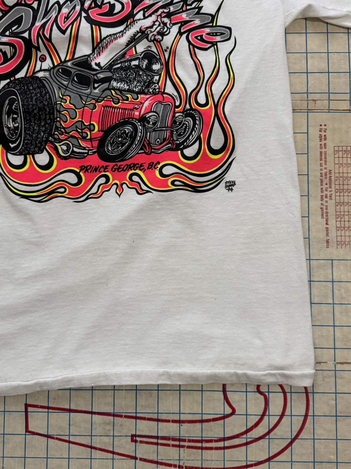 Vintage Vintage Hot Rod Graphic Racing Tee Sho’n Shine Mens Medium Size US M / EU 48-50 / 2 - 4 Thumbnail