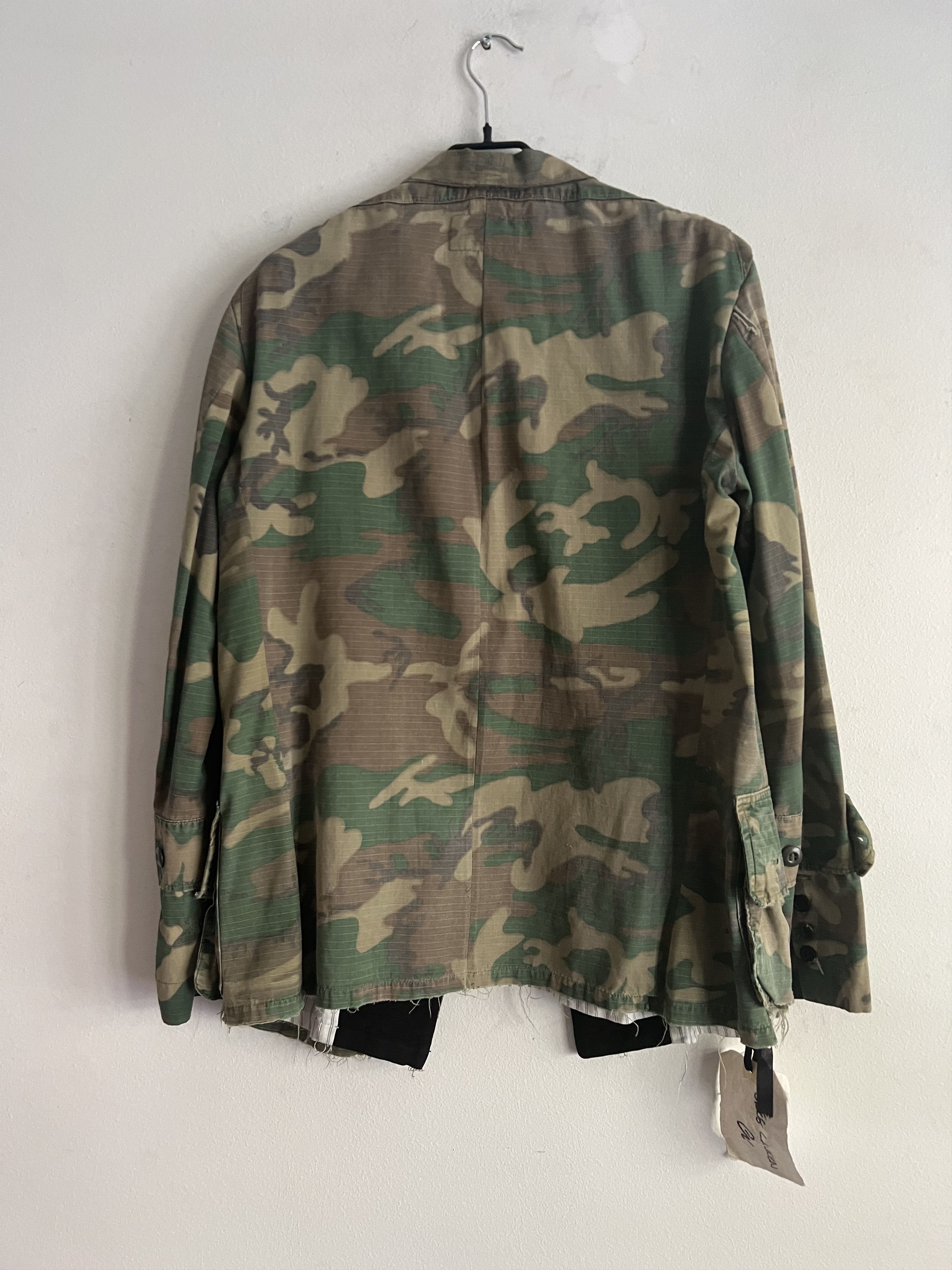Greg Lauren GL Army Camo Tux Cargo Jacket Size US M / EU 48-50 / 2 - 2 Thumbnail