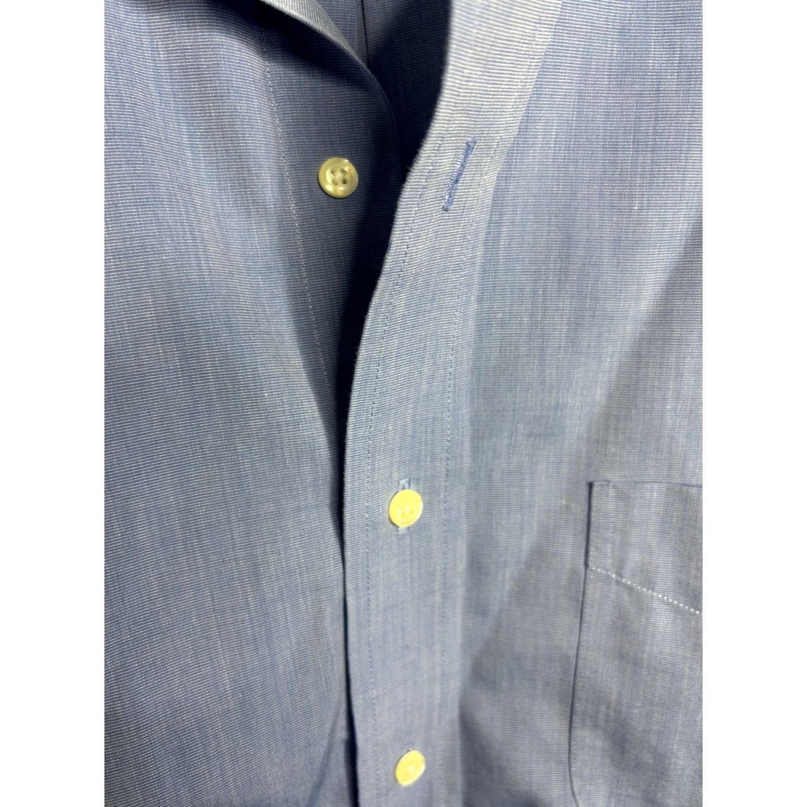 Brooks Brothers Brooks Brothers 346 Shirt Blue Oxford Mens Button Up Non Iron 15.5 Regular Long Sleeve Cotton Casual USA 5092 Size US L / EU 52-54 / 3 - 4 Thumbnail