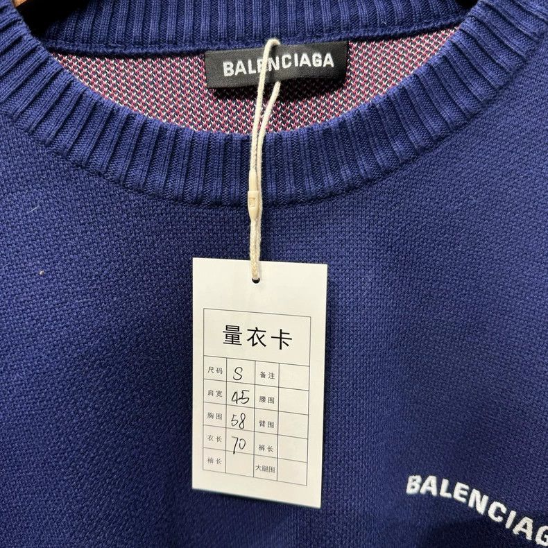 Balenciaga Balenciaga Small Logo Pullover Sweater Size US S / EU 44-46 / 1 - 4 Thumbnail