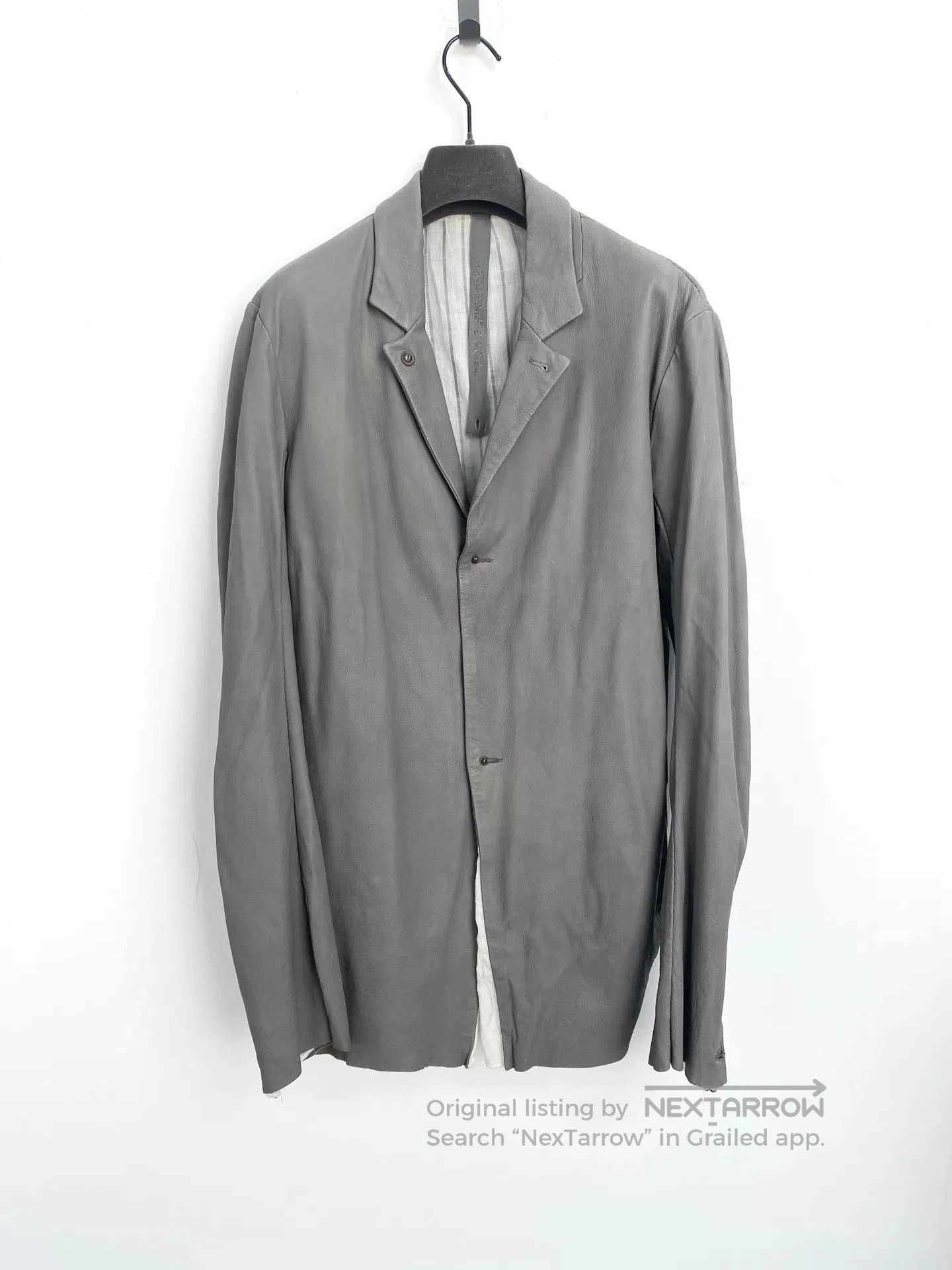Isaac Sellam Experience ISAAC SELLAM Deer Skin Leather Jacket. Size US M / EU 48-50 / 2 - 1 Thumbnail