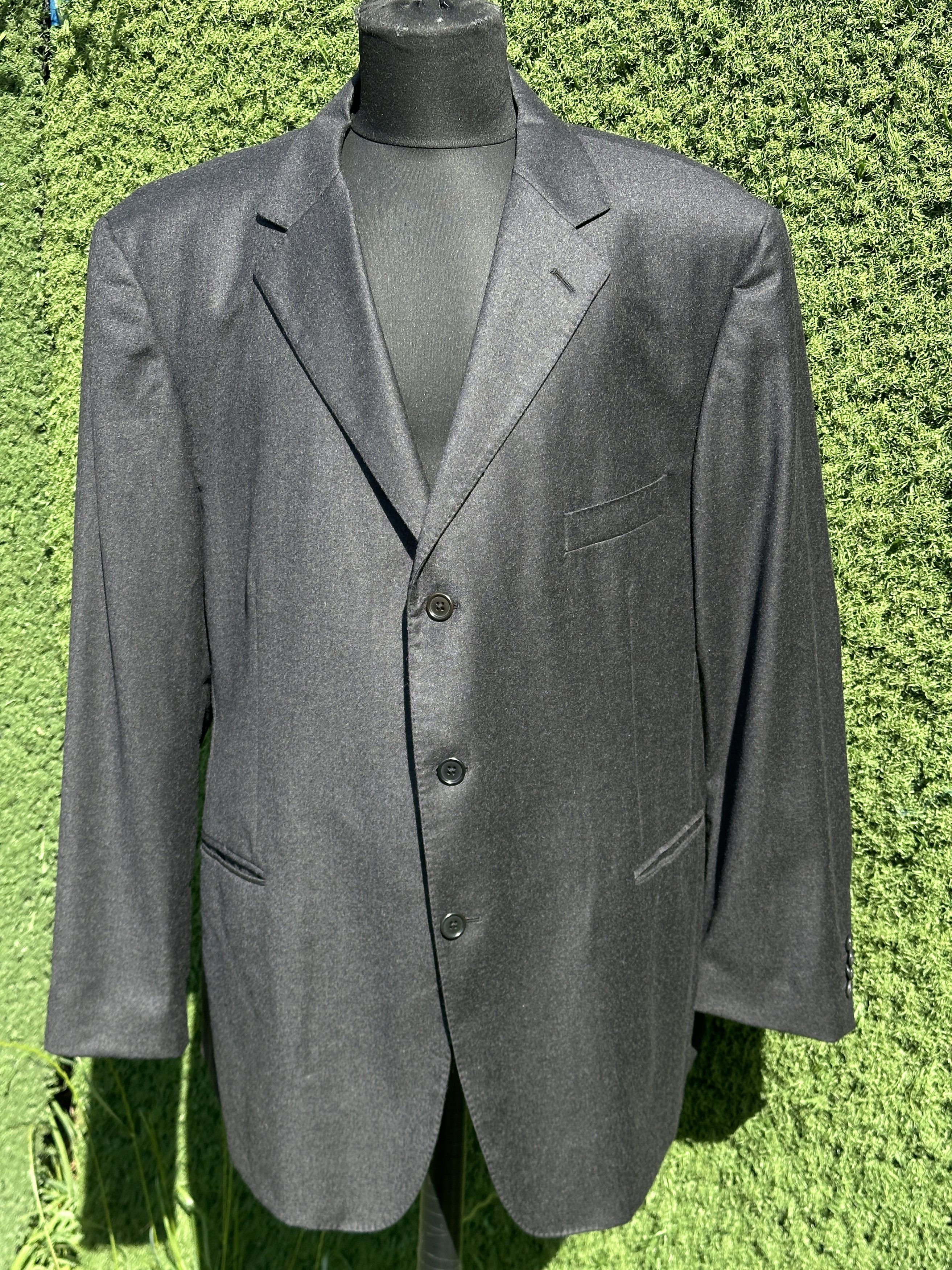 Loro Piana Kashmir House Loro Piana 110s Wool Blazer Suit Jacket 64 Size 54L - 1 Thumbnail
