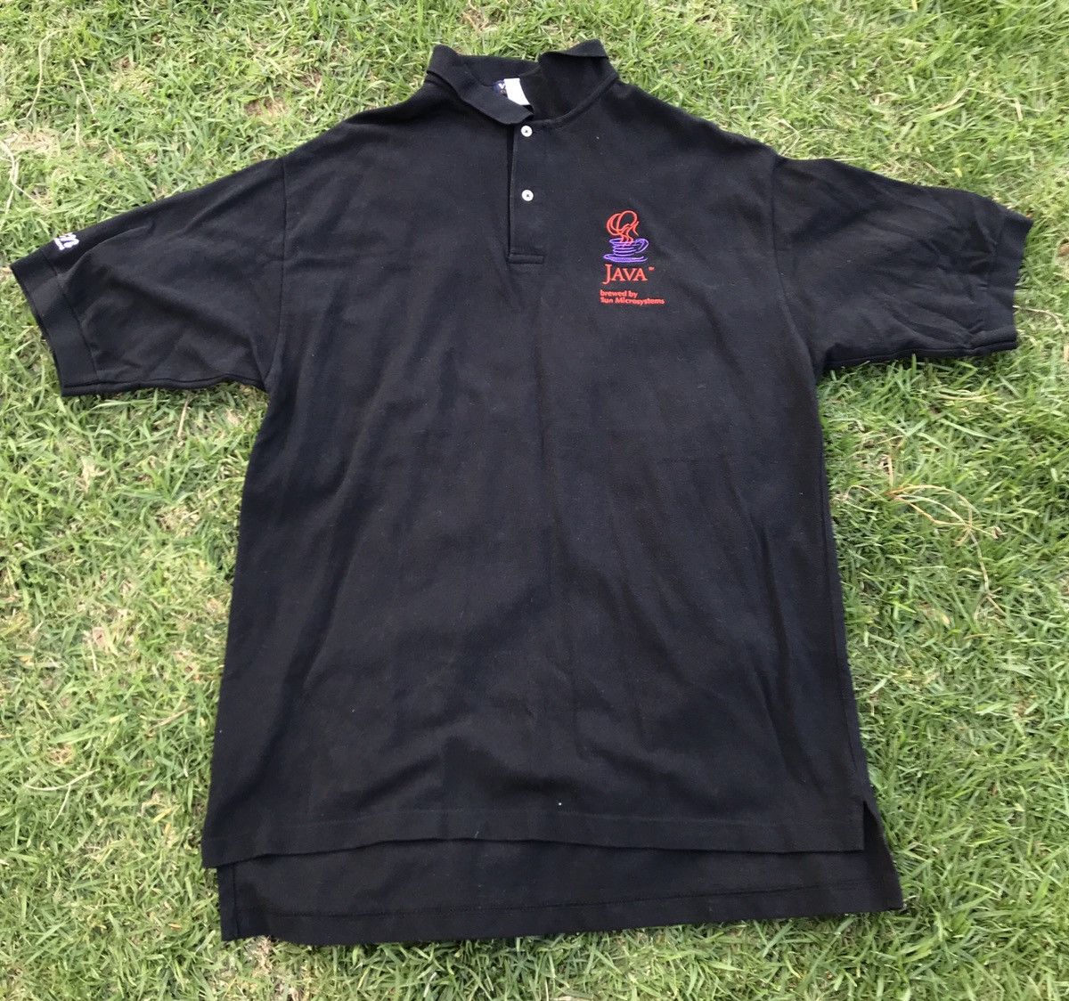 Vintage Vintage Java Polo Shirt Size US XL / EU 56 / 4 - 2 Thumbnail