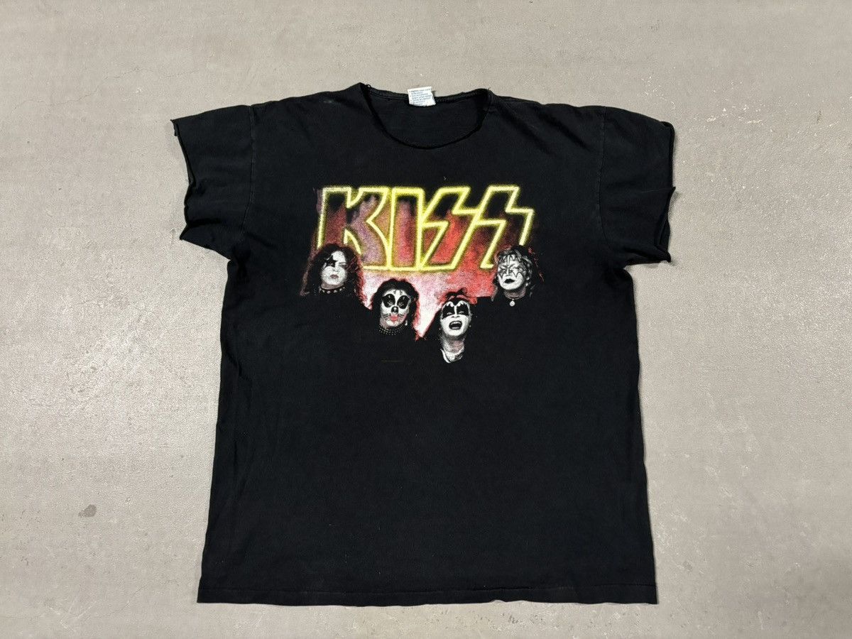 Kiss Band × Made In Usa × Vintage Vintage 90s KISS ARMY DEPOT ALL 