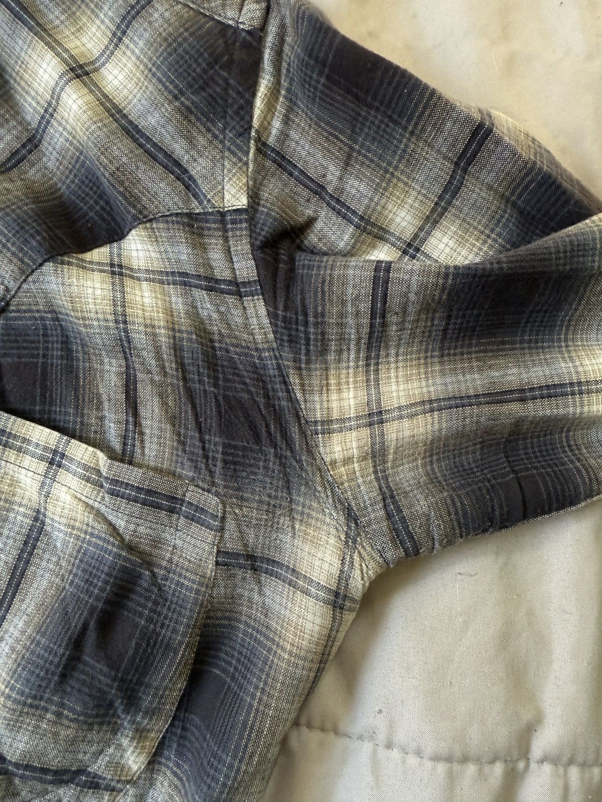 Vintage Sun Faded Native Print Western Flannel Shirt Size US M / EU 48-50 / 2 - 4 Thumbnail