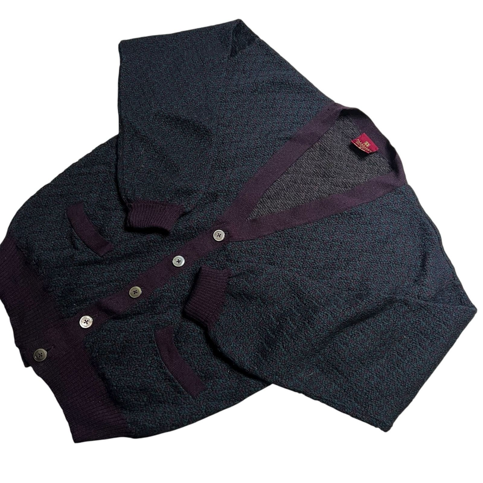 Nordstrom Vintage Nordstrom 100% Merino Wool Cardigan Sweater Medium Size US M / EU 48-50 / 2 - 12 Thumbnail