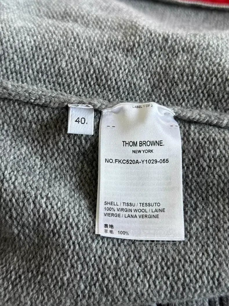 Thom Browne Thom Browne Nautical wool cardigan Size US XXS / EU 40 - 3 Thumbnail