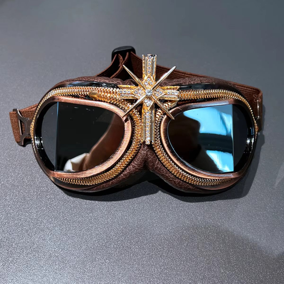 Vintage Luxury Hip hop Sunglasses Size ONE SIZE - 4 Thumbnail