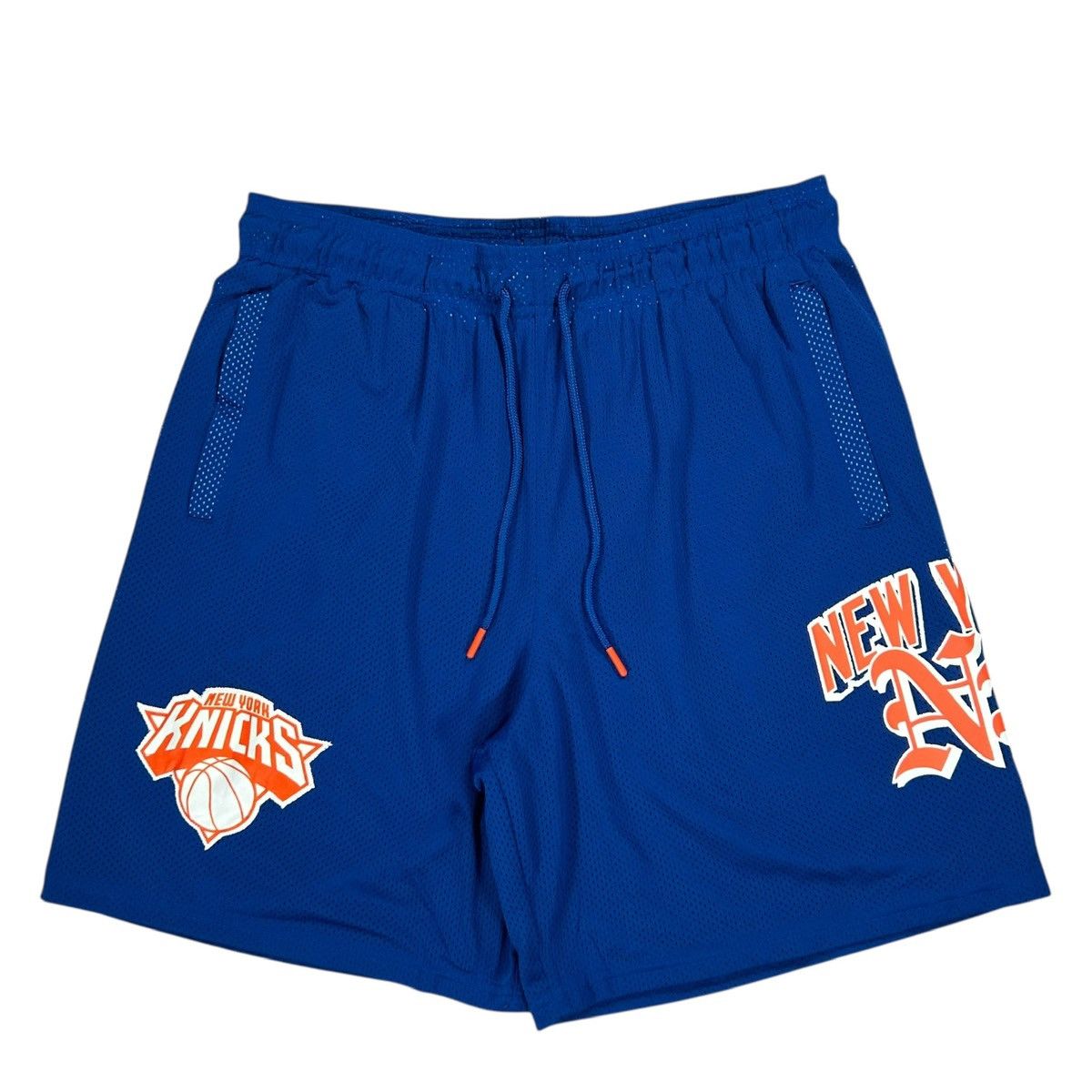 Nba Basketball New York Knicks Mesh Drawstring Mesh Shorts
