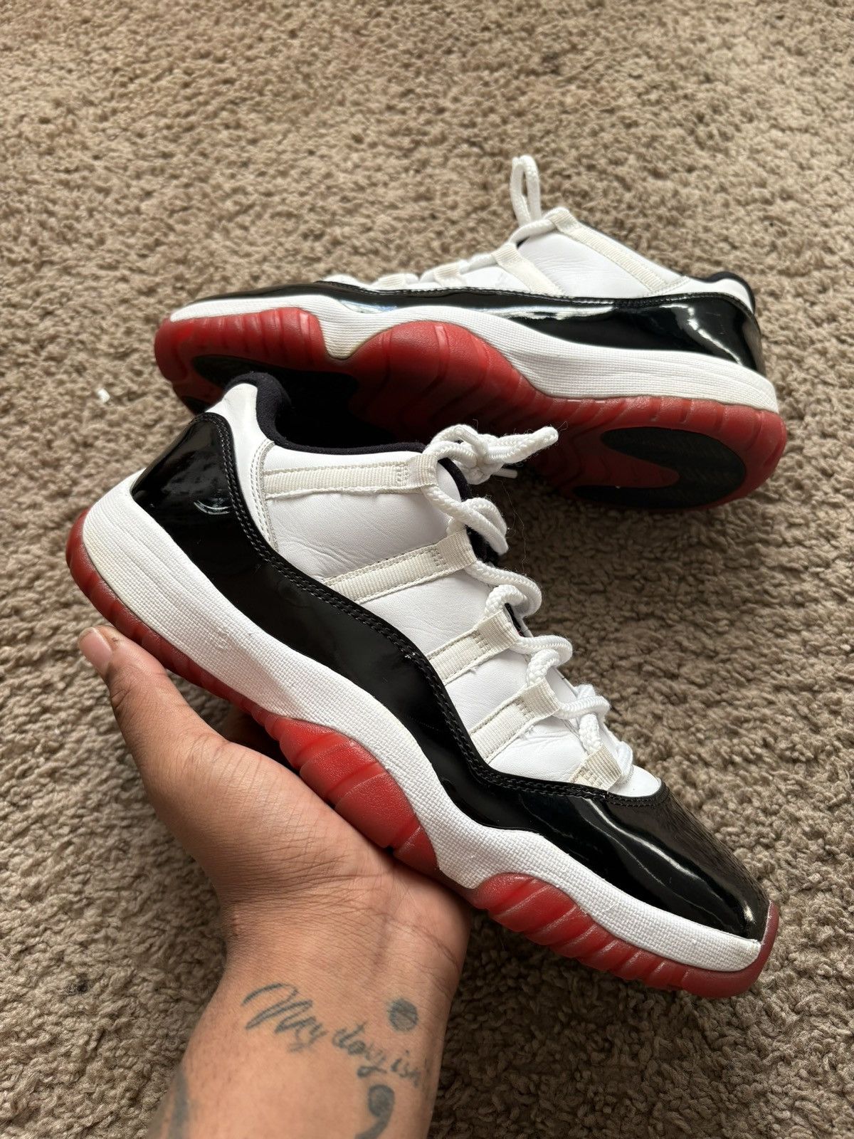 Jordan Brand Jordan 11 Low Concord Bred Size US 9.5 / EU 42-43 - 1 Thumbnail