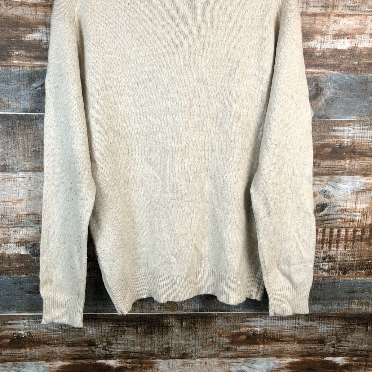 Homespun Knitwear × Japanese Brand Simple Life Brown vintage Knitwear #A2194 Size US L / EU 52-54 / 3 - 14 Thumbnail